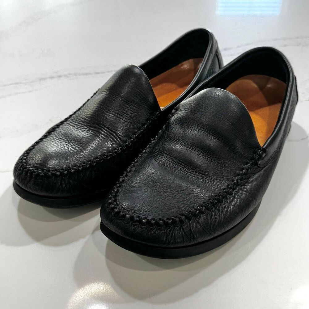 The Walking Company Black Slip On Loafers. Size 44/US10.5